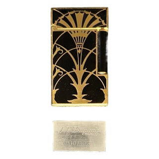 Late 20th Century Dupont Ligne 2 Lacquer American Art Deco (Chrysler Building) Lighter For Sale