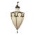 1900 Leaded Glass Large Light Fixture For Sale
