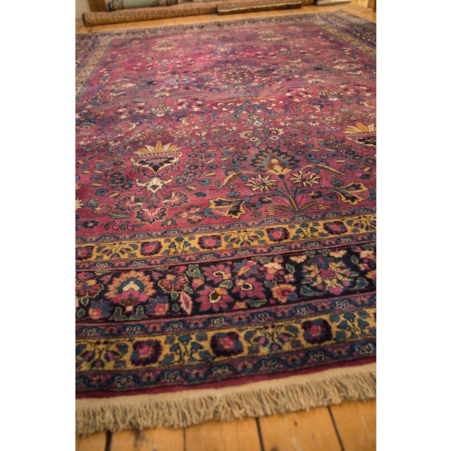 1930s Vintage Meshed Carpet - 10'2" x 13'3" For Sale - Image 5 of 11