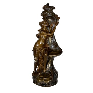 E. Drouot, La Source Sculpture, 1900s, Bronze For Sale