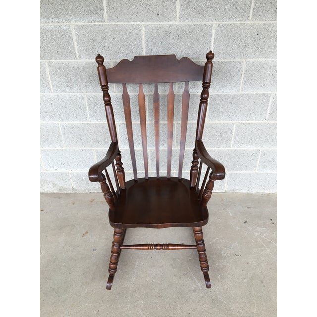 Tell City Rumford 49Boston Style Windsor Rocking Chair Chairish