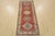 Farmhouse Kazak Runner 2’9” X 6’6” Red Wool Tribal Hand-Knotted Oriental Rug For Sale - Image 3 of 12