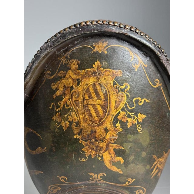 Venetian Gondola Chair, 18th Century For Sale - Image 4 of 18