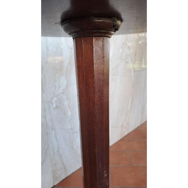 Empire Style Coffee Table in Mahogany For Sale - Image 5 of 8