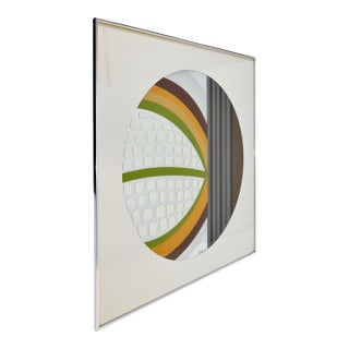 Mid Century Abstract Mirror Wall Art For Sale