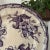 Ceramic Rare Antique Purple Aesthetic Transferware Plate For Sale - Image 7 of 8