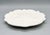 Digoin & Sarreguemines 1990s White Ceramic Oyster or Luncheon Plate – Coastal Contemporary Tabletop For Sale - Image 4 of 11
