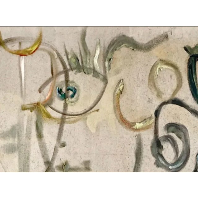 "Nowhere Man" is an original oil painting on canvas executed in lustrous, sultry tones. A central, mysterious, figurative...