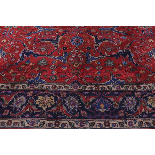 Traditional Oversized Antique Turkish Sparta Rug - 10'09 X 19'01 For Sale - Image 3 of 8