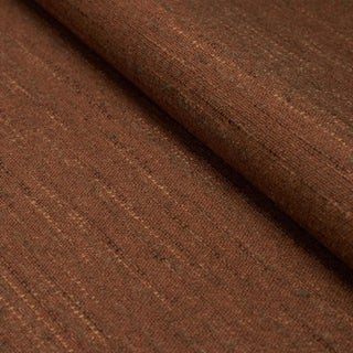 Schumacher Atlas Wool Texture in Dark Copper For Sale
