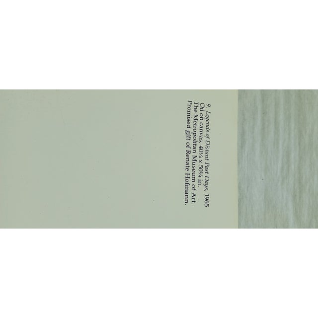 Printmaking Materials 1980s Original Art Print Titled Legends of Distant Past Days For Sale - Image 7 of 8