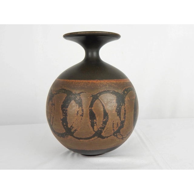 Stoneware Vessel by Designs West California For Sale - Image 9 of 9