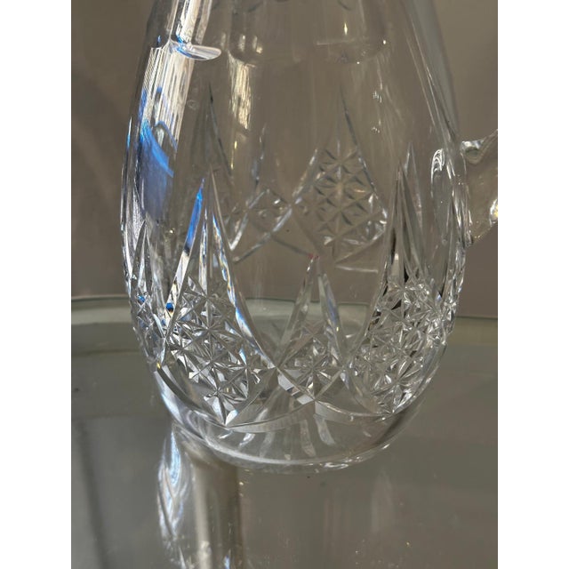 1930s Carcassonne Water Decanter in Crystal, 1936 For Sale - Image 5 of 18