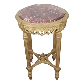 Louis XVI Round Side Table For Sale