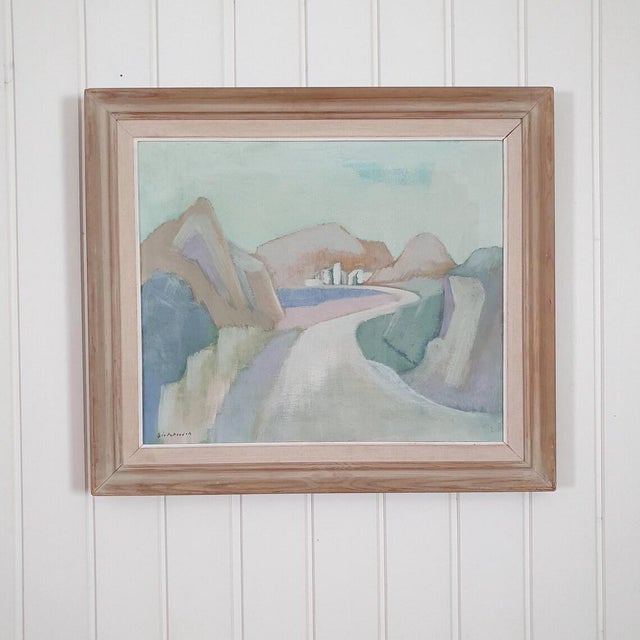 Bia Peterson, Spanish Nature, 1950s, Oil on Canvas For Sale - Image 17 of 18