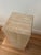 Contemporary 1970s Travertine Display Pedestal For Sale - Image 3 of 4