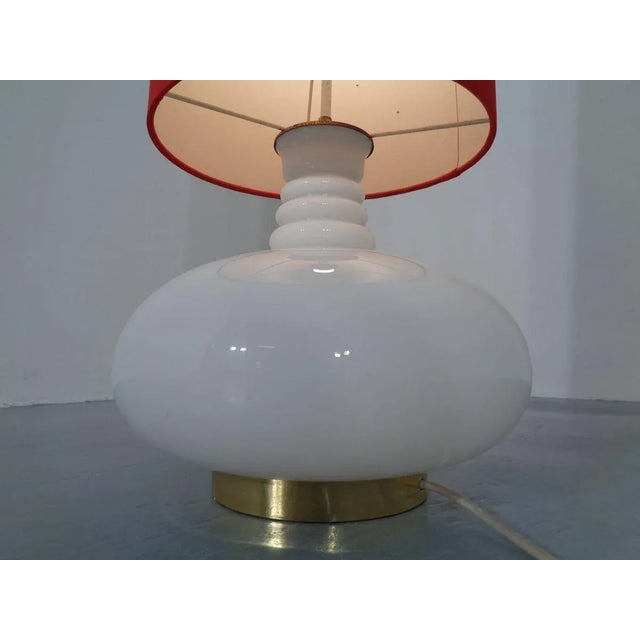 Floor Lamp with Illuminated Glass Stand from Doria Leuchten, 1960s For Sale - Image 10 of 18