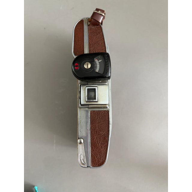 Vintage Polaroid Land Camera Model 95 With Light Meter For Sale - Image 9 of 12