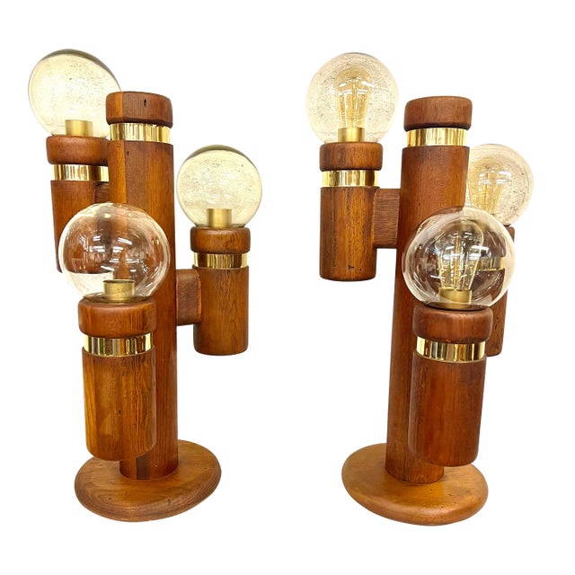 Cactus Lamps Designed by Charles Gibilterra for Modeline of California - 1970’s For Sale