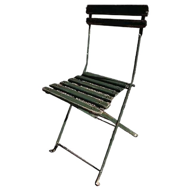 Antique Folding Chairs, 1900s, Set of 4 For Sale