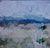 Quiet Places & Desertscapes — Nevada Desert Beauty Original oil painting by Haas, 6 x 6 unframed linen panel, signed. A...