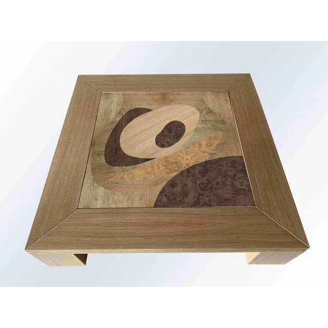 Contemporary Table Inlaid A by Meccani Studio 2024, for Meccani Design For Sale - Image 3 of 5