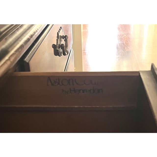 Henredon Double Door Armoire With Drawers For Sale - Image 9 of 9