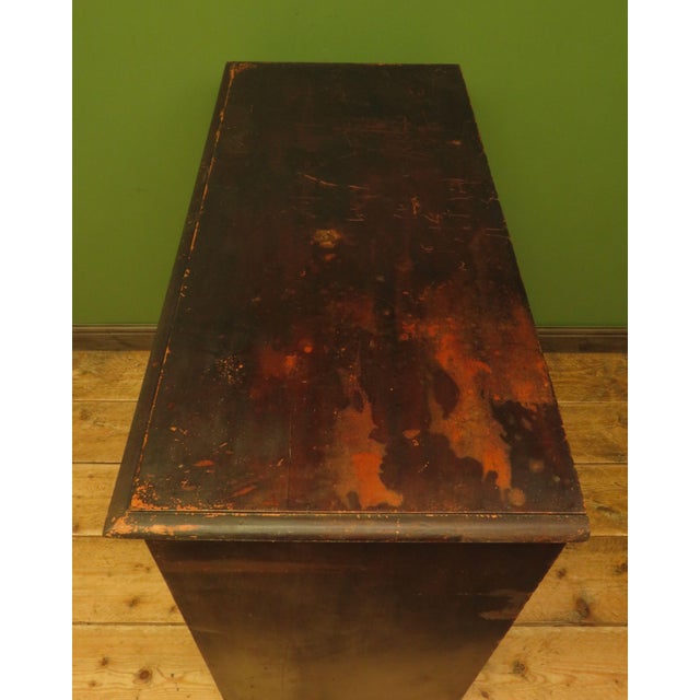 English Stained Pine Chest of Drawers For Sale - Image 12 of 18