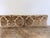 Textile Pair of Cut Velvet Lumbar Pillows, Taupe-Brown Damask, Antique Style For Sale - Image 7 of 10