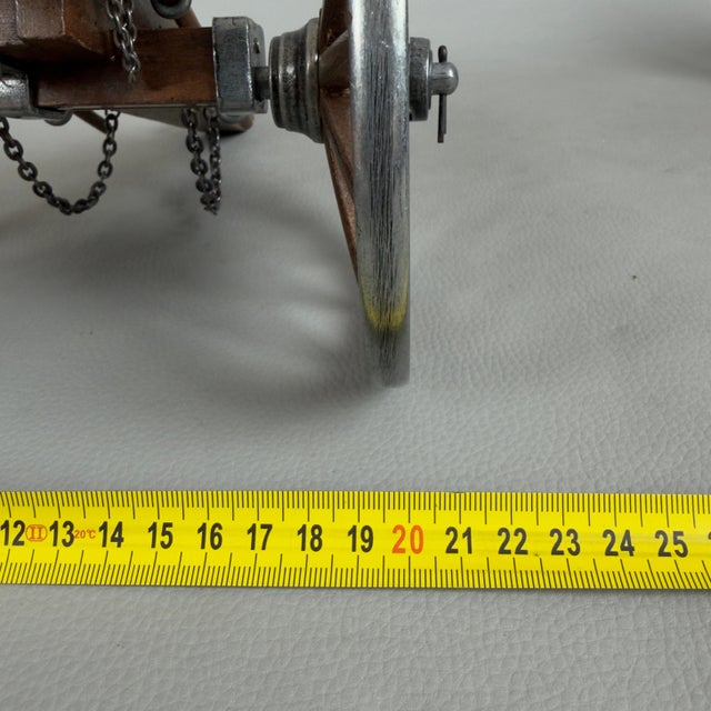 Model Cannon Military Artillery in Wood and Metal For Sale - Image 9 of 11