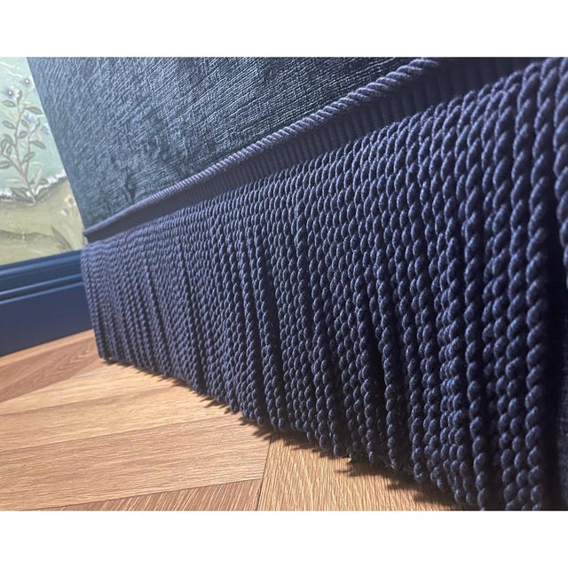 Early 21st Century Belle Époque Velvet Sofa by EJ Victor For Sale - Image 5 of 7