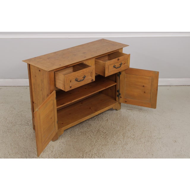 Baker Furniture Company Baker Milling Road Country French Distressed Server For Sale - Image 4 of 13