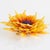 Cilea Paris Yellow and Orange Resin Brooch Giant Sunflower For Sale - Image 9 of 9