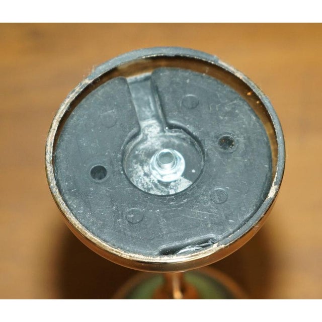 Brass Finish an Glass Candleholders, Set of 4 For Sale - Image 16 of 17