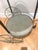 Mid Century Modern Bar Tea Cart Glass Shelves For Sale - Image 4 of 9