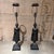 1960s Antique Thai/Khmer-Style Bronze Standing Buddha Table Lamps Hollywood Regency For Sale - Image 5 of 18
