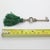 Vintage Italian Handmade Genuine Silver Life Size Secret Key Drawer With Green Tassel For Sale - Image 11 of 11