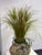 Mid-Century Modern Marmite Faux Grass Arrangement, Vintage For Sale - Image 4 of 12