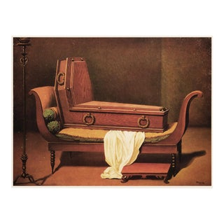 1972 After Rene Magritte "Perspective: Madame Recamier by David", First Edition Lithograph For Sale