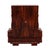 Art Deco Bookcase or Bar Cabinet in Hand-Polished Shellac Ash and Thuja Burl Wood, France, 1930s For Sale - Image 9 of 11