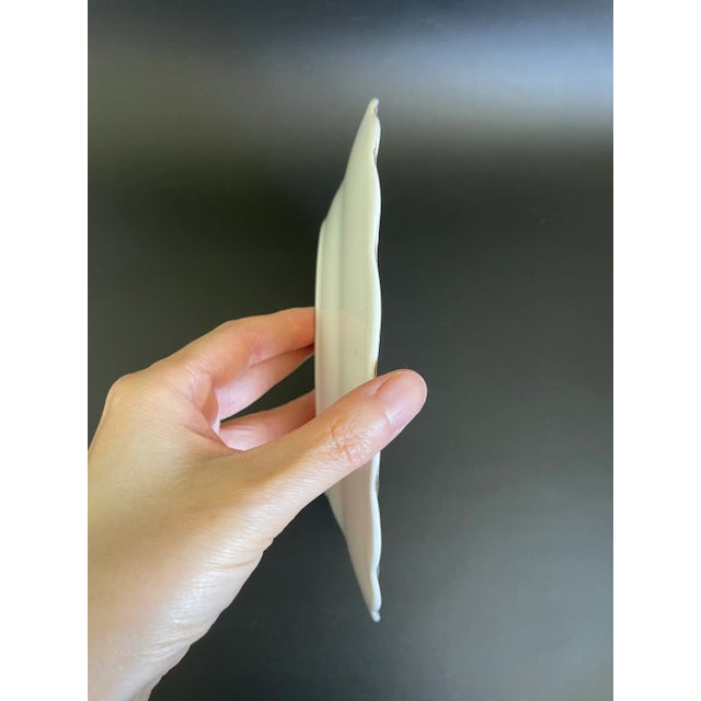 Art Deco Antique McNicol Pottery 1910 Calendar Plate With Lady Portrait by Archie Gunn For Sale - Image 3 of 12