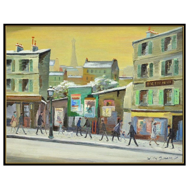 Message us to inquire about custom framing options! (Included for free with every purchase) The artwork here, "Sunday In...