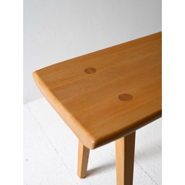 Swedish Visingsö Bench by Carl Malmsten, 1960s For Sale - Image 3 of 6