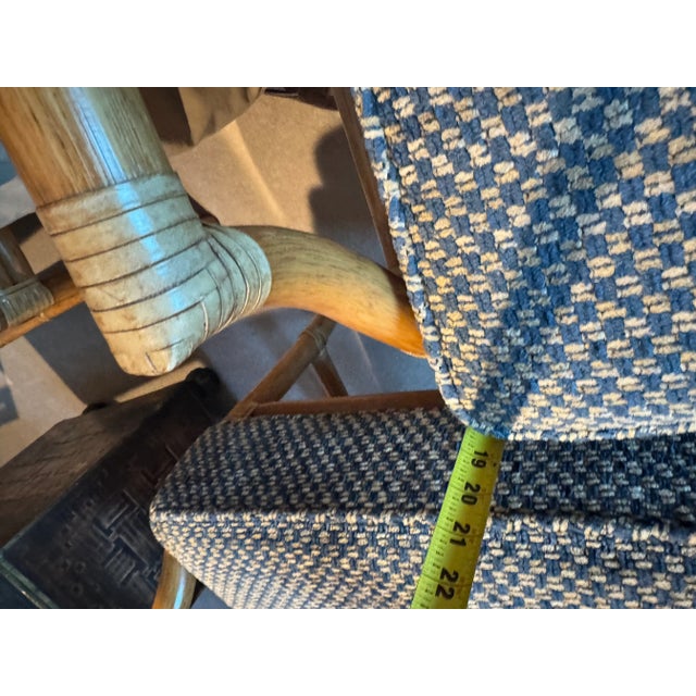 Brown Set of 4 - Late 20th Century McGuire Bamboo Lounge Chairs For Sale - Image 8 of 12