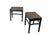 Chinese Pair of 19th Century Black Lacquered Side Tables For Sale - Image 3 of 8