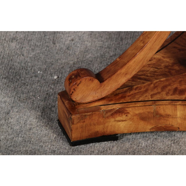 Antique Biedermeier Sewing Table in Birch, 1830 For Sale - Image 18 of 18