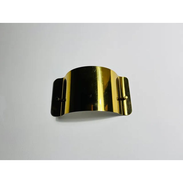 Mid-Century Modern Brass Wall Lamp, Italy, 1960s For Sale - Image 4 of 11