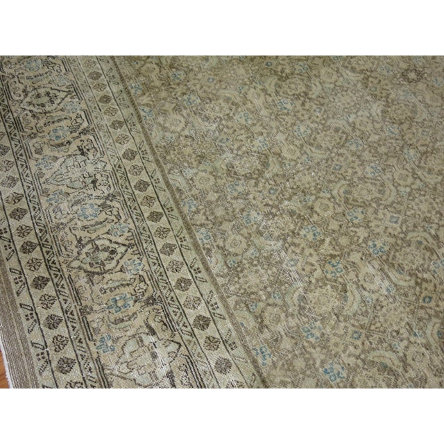 Antique Zabihi Collection Persian Tabriz Room Rug - 9'11" x 12'9" For Sale - Image 12 of 12