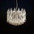 Vintage Polyhedron Murano Glass Chandelier in the style of Venini, Venice, Italy, 1960s For Sale - Image 6 of 18