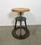 Mid-Century Modern Industrial Workshop Swivel Stool, 1960s For Sale - Image 3 of 16